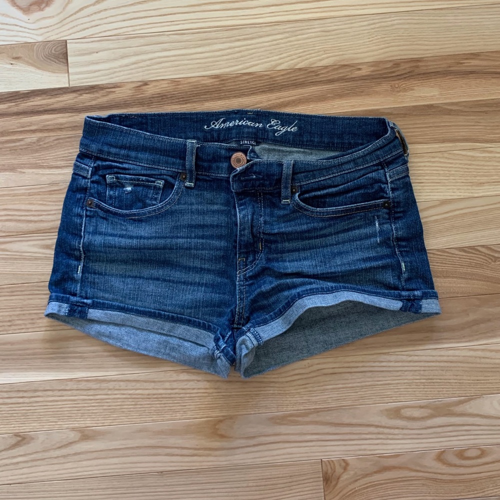 High Waisted Stretch Shorts